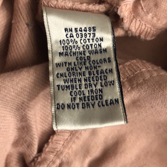 American Eagle Size 2 PINK Corduroy Flare Pleated Skirt w/Floral Lace Up On Back - Picture 4 of 6